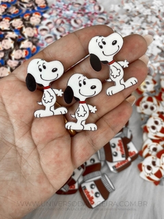 Aplique em acrílico Snoopy - O Par