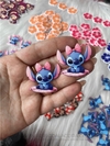 Aplique em acrílico stitch - O Par