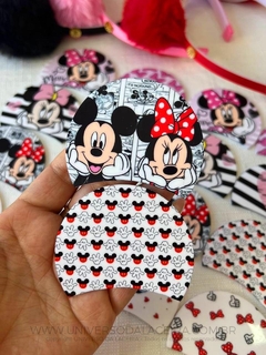 APLIQUE DE ACRÍLICO ORELHINHAS MINNIE