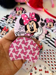 APLIQUE DE ACRÍLICO ORELHINHAS MINNIE