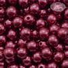 PÉROLA TAMANHO 10MM VINHO COM FURO (30 GRAMAS)