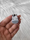 Aplique em Acrílico - Tema Safari Zebra - 3,5cm