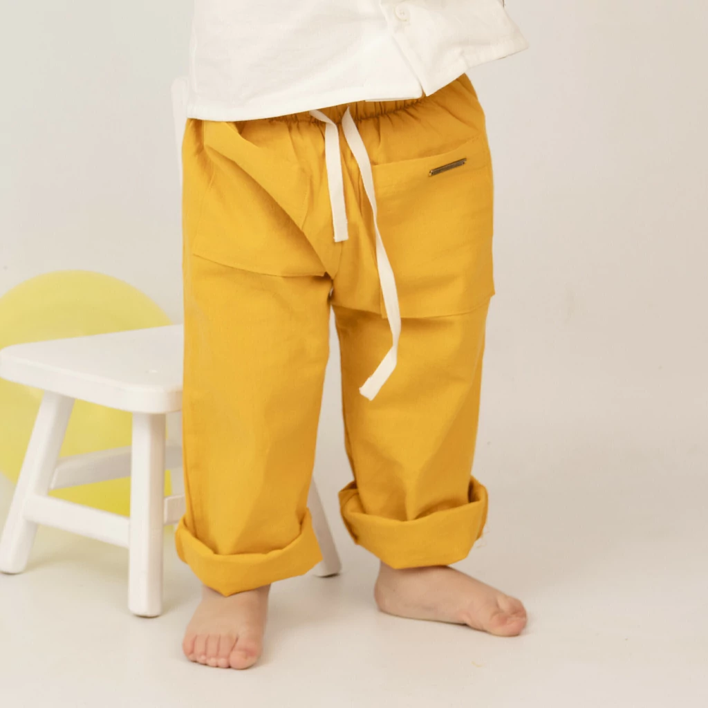 Pantalón NOGAL Mostaza
