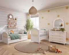 Cama Infantil com Palinha e Opção de Bicama Linha Classic Premium - CASA CAHAYA - Produção de móveis artesanais e sustentáveis em fibra natural