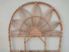 Cabeceira Solar em fibra natural - 3 tamanhos - CASA CAHAYA - Produção de móveis artesanais e sustentáveis em fibra natural