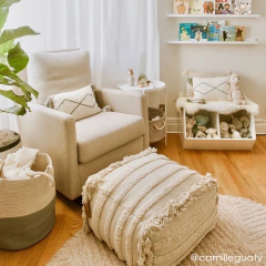 Almofada Ar natural 54 x 54 x 27 cm - Lorena Canals na internet