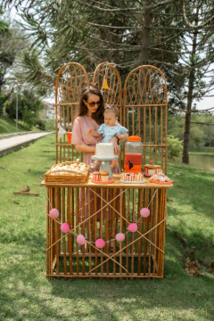 Balcão/ Aparador Boipeba em fibra natural - CASA CAHAYA - Produção de móveis artesanais e sustentáveis em fibra natural