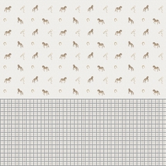 Papel de parede Country Barrado Xadrez - comprar online