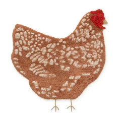 Tapete Chicken 110 x 100 cm - Lorena Canals