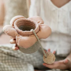 Mini cesto Toy Flower Ø15 x 10 cm - Lorena Canals