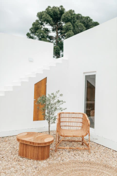 Poltrona Moreré em fibra natural - loja online