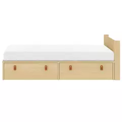 Cama Infantil com Gavetões e Cabeceira Porta Livros Linha Join - comprar online