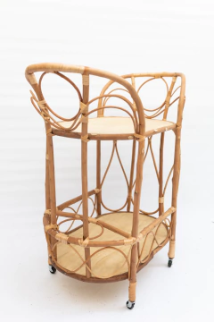 Carrinho bar Cancun em fibra natural na internet