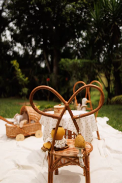 Mesa Boipeba Infantil - CASA CAHAYA - Produção de móveis artesanais e sustentáveis em fibra natural