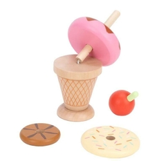 Kit Sorveteria de brinquedo em madeira - comprar online