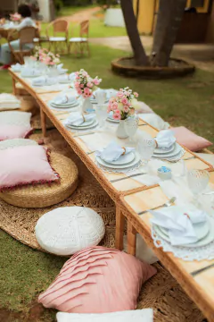 Mesa Cajueiro em fibra natural