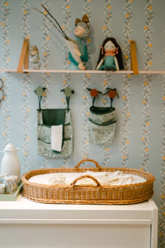 Trocador de bebê em fibra natural - 2 tamanhos - CASA CAHAYA - Produção de móveis artesanais e sustentáveis em fibra natural