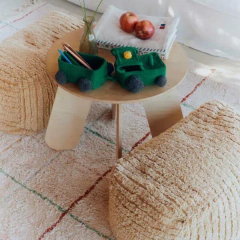 Puff Palheiro 52 x 30 x 30 cm - Lorena Canals na internet