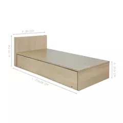 Bicama com Cabeceira Porta Livros Join - comprar online