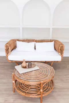 Imagem do Mesa de centro Sardenha em fibra natural