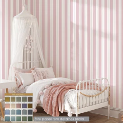 Imagem do Papel de parede Listras Largas - 4 opções de cores