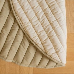 Playmat Bamboo Leaf Ø100 cm - CASA CAHAYA - Produção de móveis artesanais e sustentáveis em fibra natural