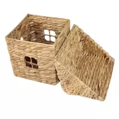 CASINHA DECORATIVA DE RATTAN - CASA CAHAYA - Produção de móveis artesanais e sustentáveis em fibra natural