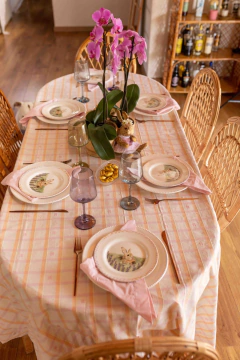 Mesa de jantar Satu em fibra natural - loja online