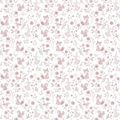 Papel de parede Bichinhos Jardim Edimburgo - 4 opções de cores - loja online