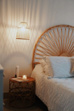 LUMINÁRIA MELBOURNE EM FIBRA NATURAL - comprar online