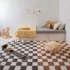 Puff Vichy Mel 20 x 40 x 40 cm - Lorena Canals na internet