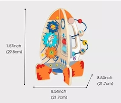 Foguete de Atividades Montessori em madeira - loja online