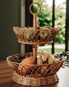 Fruteira de mesa boho - comprar online