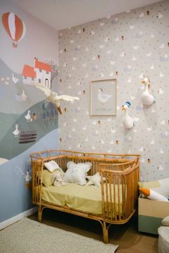 Berço evolutivo em fibra natural na internet