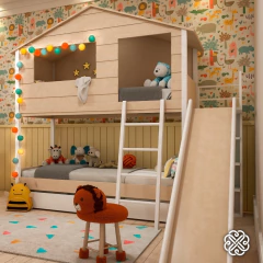 Beliche Montessori Açaí com Casinha com escorregador na internet