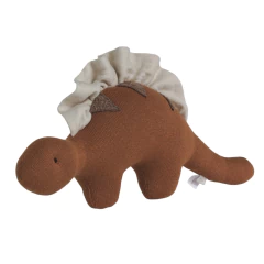 Almofada Decorativa em Tricot Dino Cobre c/ Escamas 50x20cm - comprar online