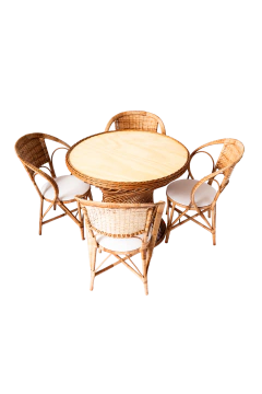 Mesa Gamboa + 4 cadeiras Palawan - comprar online