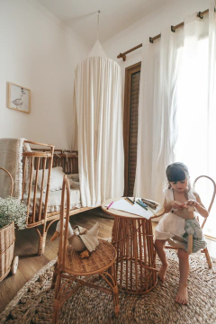 Berço evolutivo em fibra natural na internet