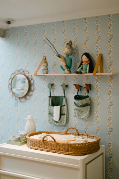 Trocador de bebê em fibra natural - 2 tamanhos