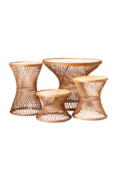 Conjunto mesas para festa (4 mesas) - comprar online