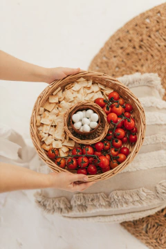 Petisqueira Ipanema em fibra natural - 2 tamanhos - comprar online