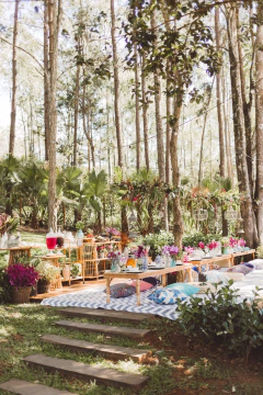 Mesa Cajueiro em fibra natural