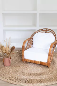 Poltrona Puglia em fibra natural