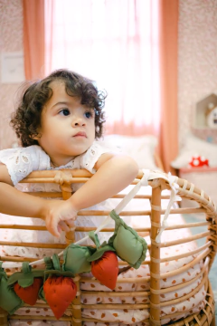 Cama infantil em fibra natural - CASA CAHAYA - Produção de móveis artesanais e sustentáveis em fibra natural