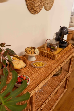 Rack Aparador Patacho em fibra natural - CASA CAHAYA - Produção de móveis artesanais e sustentáveis em fibra natural