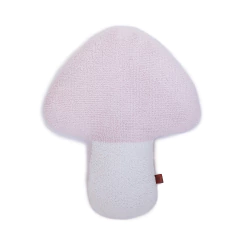 Almofada Cogumelo Bouclé Rian Tricot - CASA CAHAYA - Produção de móveis artesanais e sustentáveis em fibra natural