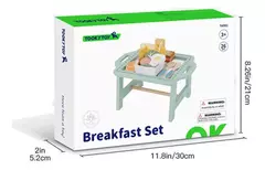 Conjunto Mesinha de Café da Manhã Montessori em Madeira - comprar online