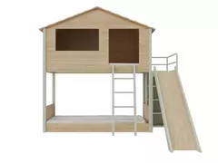 Beliche Montessori Açaí com Casinha com escorregador