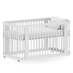Berço Evolutivo Mdf Branco Fosco 2 em 1 ou 3 em 1 Linha Evolutivo Quater - loja online