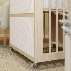 Berço 3 em 1 Evolutivo com Palinha Linha Indy Carvalho Malva na internet